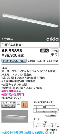 ���β��� Koizumi �������߾��� LED���å���饤�� AB55858