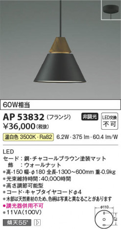 ���β��� Koizumi �������߾��� LED�ڥ����� AP53832