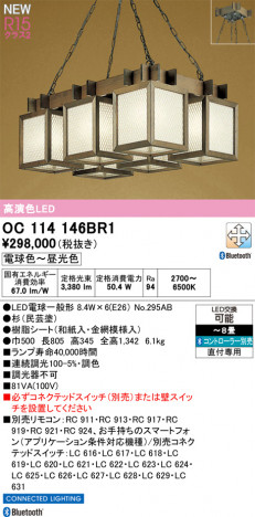 ODELIC �����ǥ�å� �����ڥ����ȥ饤�� OC114146BR1 �ᥤ��̿�