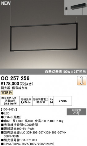 ODELIC �����ǥ�å� �����ǥꥢ OC257256 �ᥤ��̿�