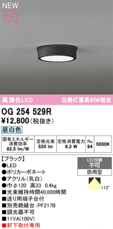 ODELIC �����ǥ�å� �������ƥꥢ�饤�� OG254529R �ᥤ��̿�