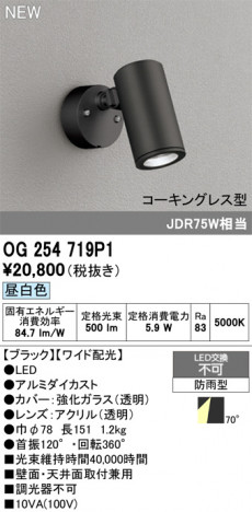 ODELIC �����ǥ�å� �������ƥꥢ�饤�� OG254719P1 �ᥤ��̿�