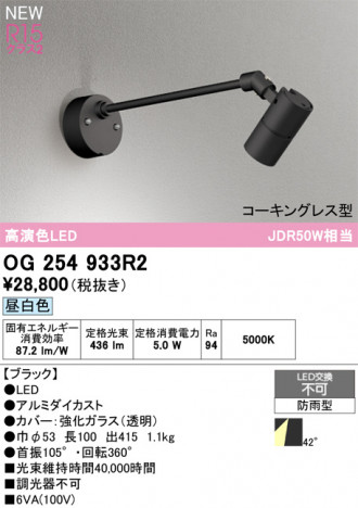 ODELIC �����ǥ�å� �������ƥꥢ�饤�� OG254933R2 �ᥤ��̿�