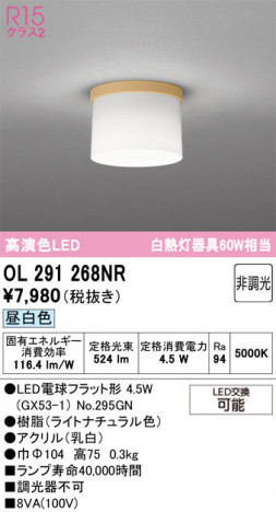 ODELIC �����ǥ�å� ����������󥰥饤�� OL291268NR �ᥤ��̿�