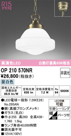 ODELIC �����ǥ�å� �ڥ����ȥ饤�� OP210570NR �ᥤ��̿�