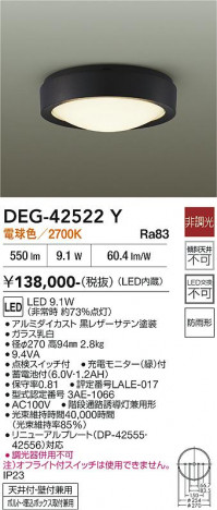 ���ʼ̿� | DAIKO ����ŵ� ����� DEG-42522Y