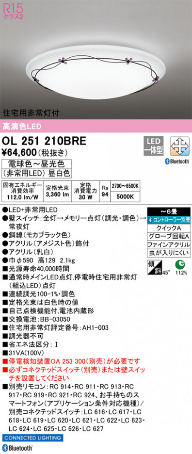 ODELIC ǥå 󥰥饤 OL251210BRE ᥤ̿