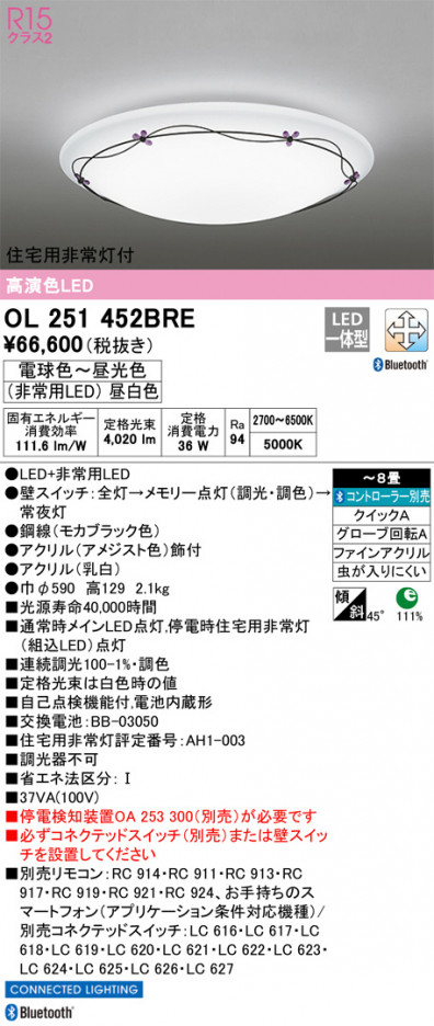 ODELIC ǥå 󥰥饤 OL251452BRE ᥤ̿