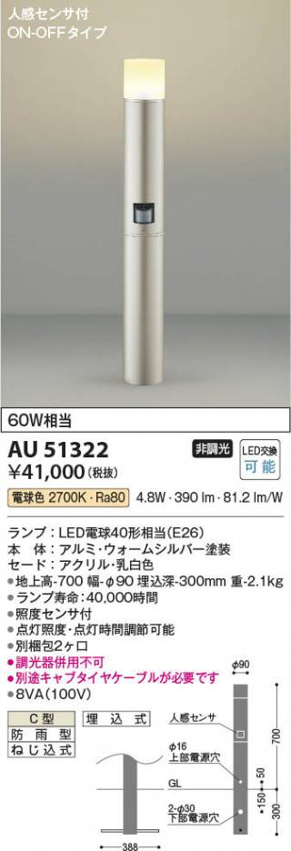 β | Koizumi ߾ ǥ饤 AU51322