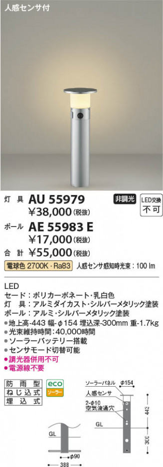 ���β��� Koizumi �������߾��� �ݡ��� AE55983E