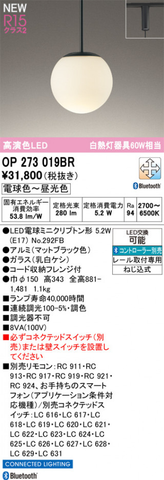 ODELIC �����ǥ�å� �ڥ����ȥ饤�� OP273019BR �ᥤ��̿�